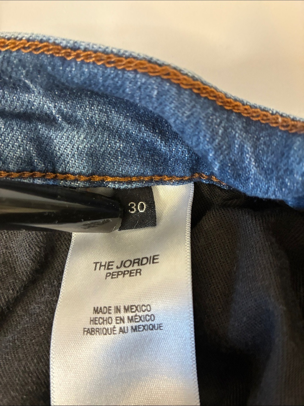 Favorite Daughter Jordie Jeans Super High Rise Wide Leg Dark Denim Wash 30 - Picture 10 of 12